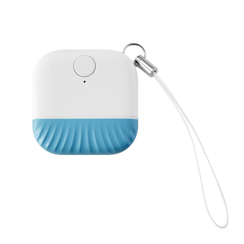 Bluetooth vyhledávač klíčů Tuya mini modrý, lokátor klíčů a dalších osobních věcí