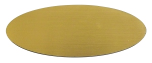 Jmenovka 80x31mm zlatá broušená Klíčový servis