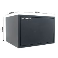 Rottner PowerSafe 300 nábytkový trezor antracit, bezpečnostní třída S2