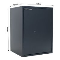 Rottner PowerSafe 600 IT nábytkový trezor antracit, bezpečnostní třída S2