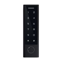 Biometrická klávesnice Smart TTLock CF3, kovová, (BLE + relé) se čtečkou čipů a otisků prstů, černá