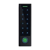 Biometrická klávesnice Smart TTLock CF3, plastová, (BLE + relé) se čtečkou čipů a otisků prstů, černá