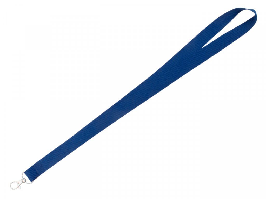 Popruh - šňůra na krk - tmavě modrá GBD