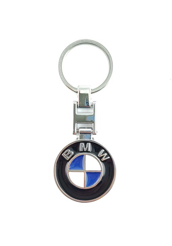 Přívěšek na klíče BMW kovový, včetně kroužku na klíče GBD
