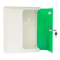 Rottner Splashy vodotěsná poštovní schránka bílá a neonově zelená