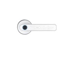 Chytrá klika SMART TTLock se čtečkou čipů a otisků prstů a kódovou klávesnicí stříbrná pro interiérové dveře