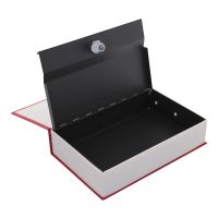 Rottner BookCase úschovná kazeta červená ideální pro malé cennosti nebo dokumenty
