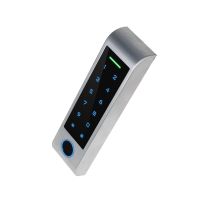 Biometrická klávesnice Smart TTLock HF4 IP66, kovová (BLE + relé) se čtečkou čipů Mifare Classic a Desfire a otisků prstů, pro přístupový systém