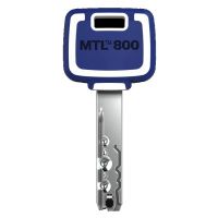 Bezpečnostní cylindrická vložka MTL 800 33+33 MT5+ s prostupovou spojkou, s pěti plochými klíči a bezpečnostní kartou Mul-T-Lock