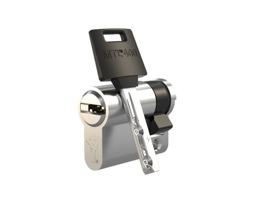 Bezpečnostní cylindrická vložka Mul-T-Lock ClassicPro 9,5+35 MTL 400 s pěti plochými klíči a bezpečnostní kartou