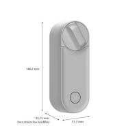 Yale Linus® Smart Lock L2 stříbrný chytrý zámek pro bezklíčový vstup