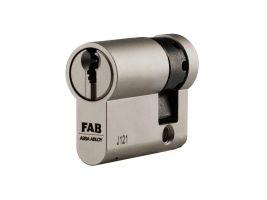 Bezpečnostní cylindrická vložka FAB 3*** 10+30 NP jednostranná s nastavitelným palcem, s pěti klíči a identifikační kartou