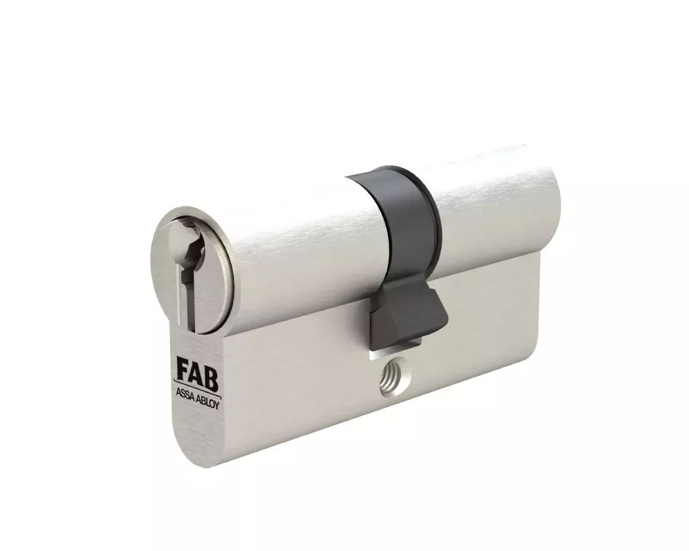 Bezpečnostní cylindrická vložka FAB 3*** 30+95 s pěti klíči a identifikační kartou v nestandardním rozměru FAB ASSA ABLOY