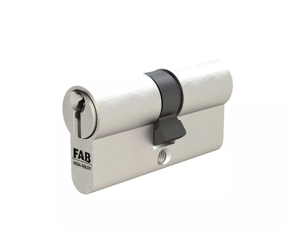 Bezpečnostní cylindrická vložka FAB 3*** PROFI 130mm s třemi klíči a bezpečnostní kartou v nestandardním rozměru FAB ASSA ABLOY