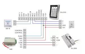 Elektrický povrchový kolíkový zámek CS4 fail safe 12V/24V DC 800kg s nastavitelným zpožděním uzamknutí a monitorováním S4A