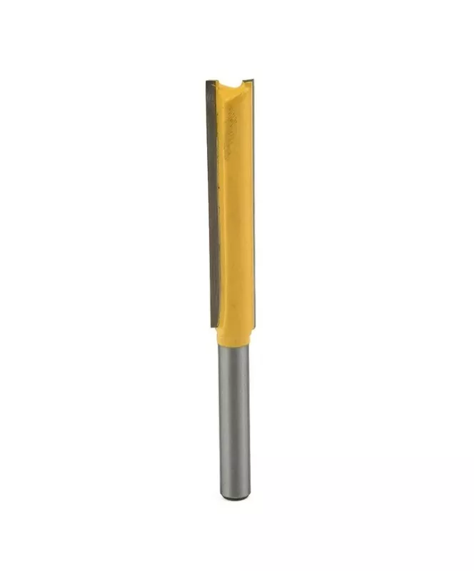 Fréza drážkovací dvoubřitá 12,7x50,8mm, stopka 8mm, karbid YG6 Lisca Tools