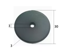 NFC čip NTAG213 13,56MHz 30mm ABS antimetal