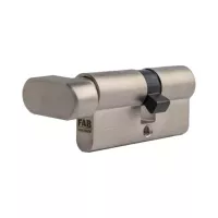 Bezpečnostní knoflíková vložka FAB 3 HOME 40+40K se šesti klíči a identifikační kartou FAB ASSA ABLOY