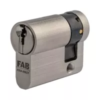 Bezpečnostní cylindrická vložka FAB 3 HOME 10+45 s nastavitelným palcem, šesti klíči a identifikační kartou FAB ASSA ABLOY