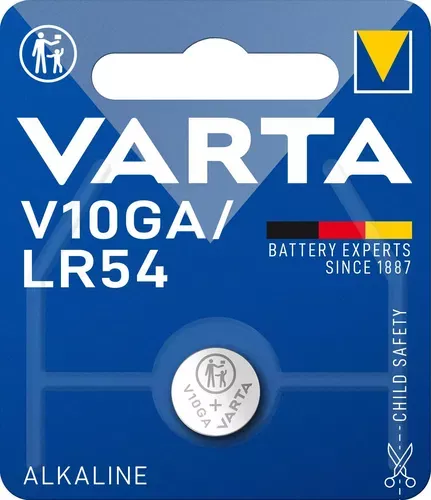 Baterie LR54 1ks alkalická knoflíková VARTA