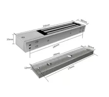 Elektromagnetický zámek CL3 LS 280kg 12/24V