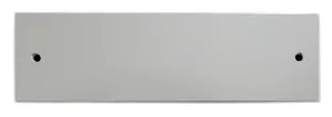 Stříbrná duralová jmenovka 100x30mm na dveře nebo schránku