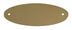 Zlatá mosazná jmenovka 80x31mm na dveře nebo schránku