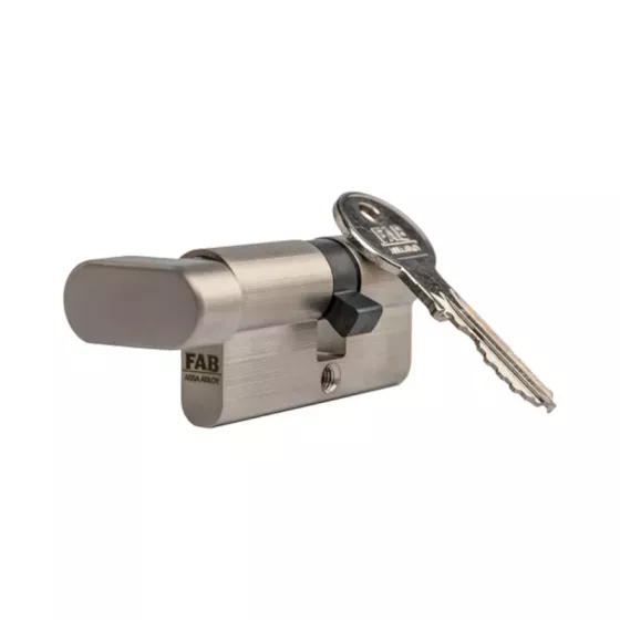 Knoflíková vložka FAB 2 HOME 30+40K s třemi klíči FAB ASSA ABLOY