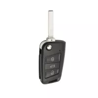 Obal autoklíče VAG MQB HU162 černý 3tl. VW, Škoda, Seat