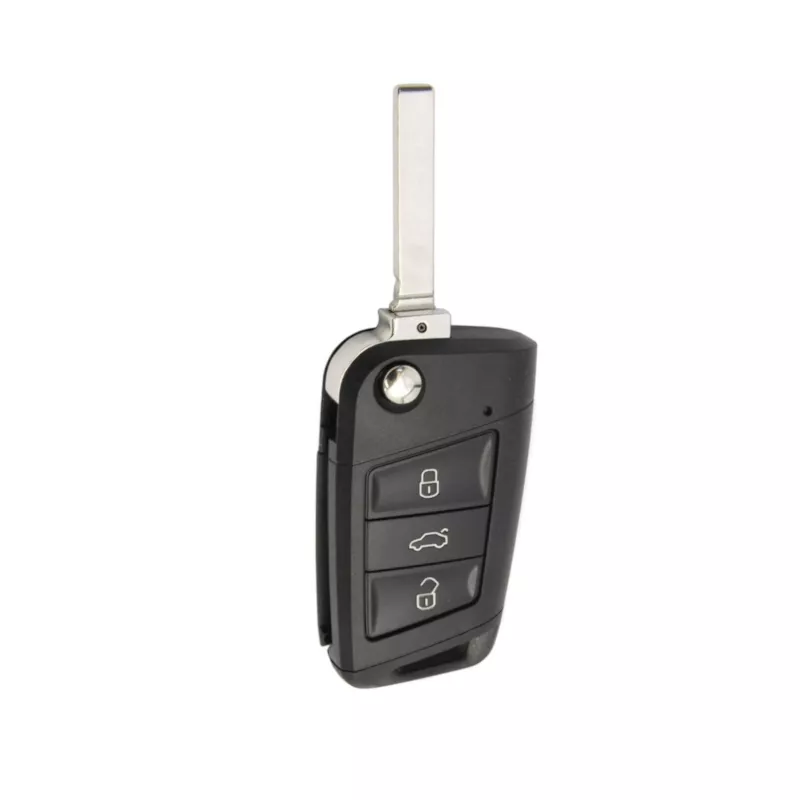 Obal autoklíče VAG MQB HU162 černý 3tl. VW, Škoda, Seat MK3