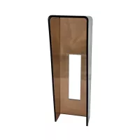 Stříška pro nástěnné čtečky a klávesnice S1 170x50x50/25