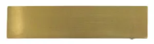 Zlatá prázdná lesklá jmenovka 80x20mm 