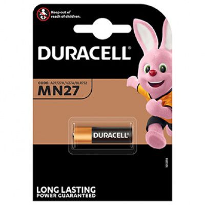 Baterie A27 MN27 12V 1ks alkalická tužková Duracell
