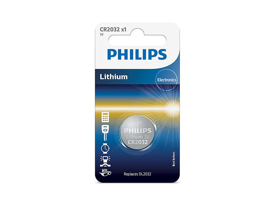 Baterie CR2032 1ks lithiová knoflíková Philips