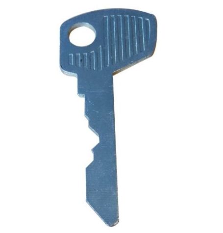 Klíč pro zámek TOKOZ KONTI 12, vyfrézovaný Silca