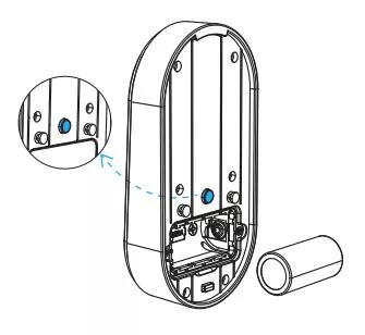 Reset bezdrátové klávesnice S6-S6F TTLock