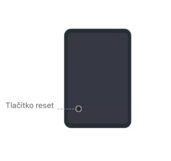 Reset bezdrátové klávesnice WK2 TTLock