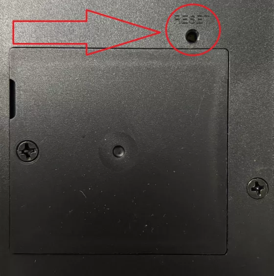 Reset keyboxu TTLock