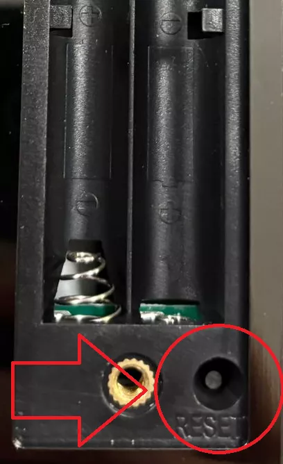 Reset chytrého kování TTLock